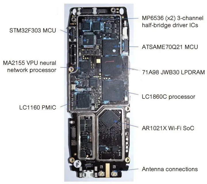 DJI Spark uses Intel's Movidius Myriad 2 computer vision processing chip DJI Spark uses Intel's Movidius Myriad 2 computer vision processing chip